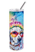 Load image into Gallery viewer, Dalmatian Hippie Dawg Stainless Steel Skinny Tumbler