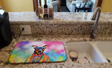 Load image into Gallery viewer, Doberman Pinscher Hippie Dawg Dish Drying Mat