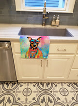 Load image into Gallery viewer, Doberman Pinscher Hippie Dawg Kitchen Towel