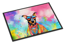 Load image into Gallery viewer, Doberman Pinscher Hippie Dawg Doormat - 18X27 Indoor / Outdoor Rug | Made in USA