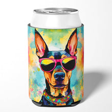 Load image into Gallery viewer, Doberman Pinscher Hippie Dawg Can or Bottle Hugger