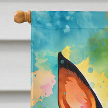 Load image into Gallery viewer, Doberman Pinscher Hippie Dawg House Flag