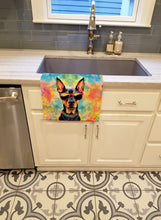Load image into Gallery viewer, Doberman Pinscher Hippie Dawg Kitchen Towel