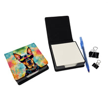 Load image into Gallery viewer, Doberman Pinscher Hippie Dawg PU Leather Note Paper Holder
