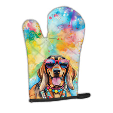Load image into Gallery viewer, Doberman Pinscher Hippie Dawg Oven Mitt