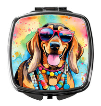 Load image into Gallery viewer, Doberman Pinscher Hippie Dawg Compact Mirror – Stylish Purse Mirror with Artistic Covers