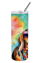 Load image into Gallery viewer, Doberman Pinscher Hippie Dawg Stainless Steel Skinny Tumbler