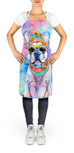 Load image into Gallery viewer, French Bulldog Hippie Dawg Apron – Artist-Designed Kitchen, BBQ &amp; Craft Apron