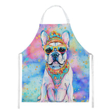Load image into Gallery viewer, French Bulldog Hippie Dawg Apron – Artist-Designed Kitchen, BBQ &amp; Craft Apron