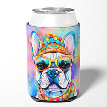 Load image into Gallery viewer, French Bulldog Hippie Dawg Can or Bottle Hugger
