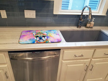 Load image into Gallery viewer, French Bulldog Hippie Dawg Dish Drying Mat