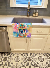 Load image into Gallery viewer, French Bulldog Hippie Dawg Kitchen Towel