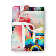 Load image into Gallery viewer, French Bulldog Hippie Dawg Apron – Artist-Designed Kitchen, BBQ &amp; Craft Apron