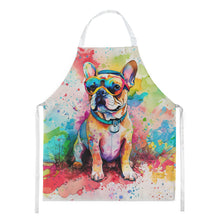 Load image into Gallery viewer, French Bulldog Hippie Dawg Apron – Artist-Designed Kitchen, BBQ &amp; Craft Apron