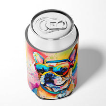 Load image into Gallery viewer, French Bulldog Hippie Dawg Can or Bottle Hugger