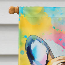 Load image into Gallery viewer, French Bulldog Hippie Dawg House Flag