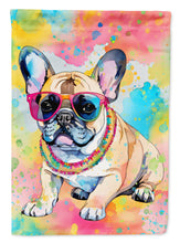 Load image into Gallery viewer, French Bulldog Hippie Dawg House Flag