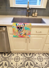 Load image into Gallery viewer, French Bulldog Hippie Dawg Kitchen Towel
