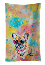 Load image into Gallery viewer, French Bulldog Hippie Dawg Kitchen Towel