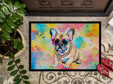 Load image into Gallery viewer, French Bulldog Hippie Dawg Doormat - 18X27 Indoor / Outdoor Rug | Made in USA
