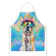 Load image into Gallery viewer, French Bulldog Hippie Dawg Apron – Artist-Designed Kitchen, BBQ &amp; Craft Apron