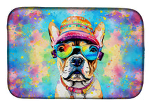 Load image into Gallery viewer, French Bulldog Hippie Dawg Dish Drying Mat