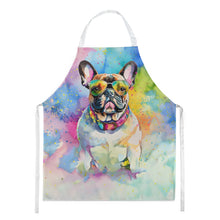 Load image into Gallery viewer, French Bulldog Hippie Dawg Apron – Artist-Designed Kitchen, BBQ &amp; Craft Apron