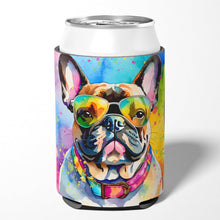 Load image into Gallery viewer, French Bulldog Hippie Dawg Can or Bottle Hugger