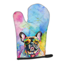 Load image into Gallery viewer, French Bulldog Hippie Dawg Oven Mitt