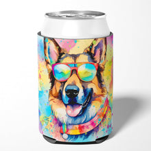 Load image into Gallery viewer, German Shepherd Hippie Dawg Can or Bottle Hugger