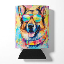 Load image into Gallery viewer, German Shepherd Hippie Dawg Can or Bottle Hugger