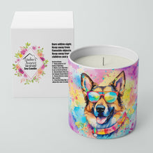 Load image into Gallery viewer, German Shepherd Hippie Dawg Decorative Soy Candle