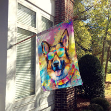 Load image into Gallery viewer, German Shepherd Hippie Dawg House Flag