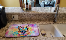 Load image into Gallery viewer, German Shepherd Hippie Dawg Dish Drying Mat