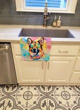 Load image into Gallery viewer, German Shepherd Hippie Dawg Kitchen Towel
