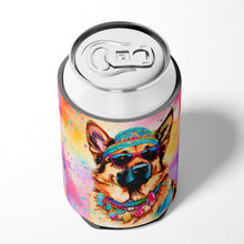 Load image into Gallery viewer, German Shepherd Hippie Dawg Can or Bottle Hugger