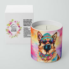 Load image into Gallery viewer, German Shepherd Hippie Dawg Decorative Soy Candle