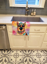 Load image into Gallery viewer, German Shepherd Hippie Dawg Kitchen Towel