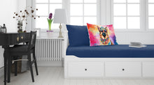 Load image into Gallery viewer, German Shepherd Hippie Dawg Standard Pillowcase – Artistic Decorative Front, White Back