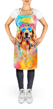 Load image into Gallery viewer, Golden Retriever Hippie Dawg Apron – Artist-Designed Kitchen, BBQ &amp; Craft Apron
