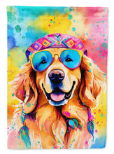 Load image into Gallery viewer, Golden Retriever Hippie Dawg House Flag