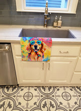 Load image into Gallery viewer, Golden Retriever Hippie Dawg Kitchen Towel