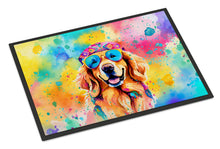 Load image into Gallery viewer, Golden Retriever Hippie Dawg Doormat - 18X27 Indoor / Outdoor Rug | Made in USA