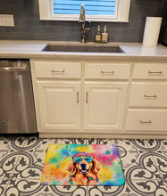 Load image into Gallery viewer, Golden Retriever Hippie Dawg Memory Foam Kitchen Mat