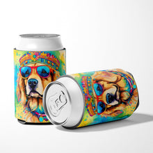 Load image into Gallery viewer, Golden Retriever Hippie Dawg Can or Bottle Hugger