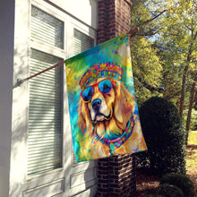 Load image into Gallery viewer, Golden Retriever Hippie Dawg House Flag