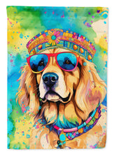 Load image into Gallery viewer, Golden Retriever Hippie Dawg House Flag