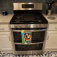 Load image into Gallery viewer, Golden Retriever Hippie Dawg Kitchen Towel