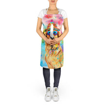 Load image into Gallery viewer, Golden Retriever Hippie Dawg Apron – Artist-Designed Kitchen, BBQ &amp; Craft Apron