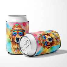Load image into Gallery viewer, Golden Retriever Hippie Dawg Can or Bottle Hugger